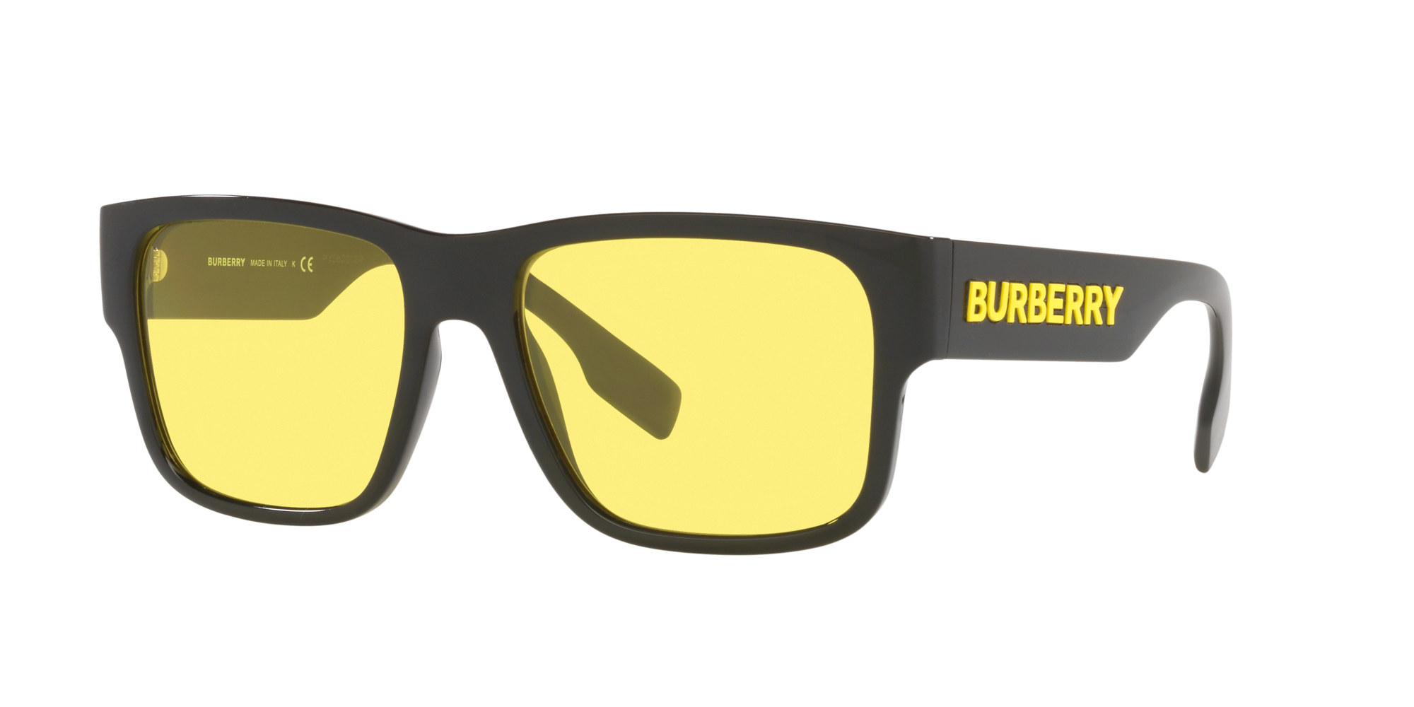 Buy BURBERRY UV-Protected Square Sunglasses - 0BE4358 | Yellow Color Men |  AJIO LUXE